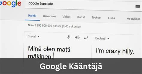 Google Kääntäjä .